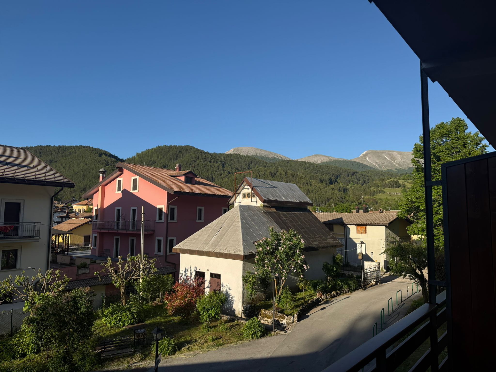 Panorama vista montagna